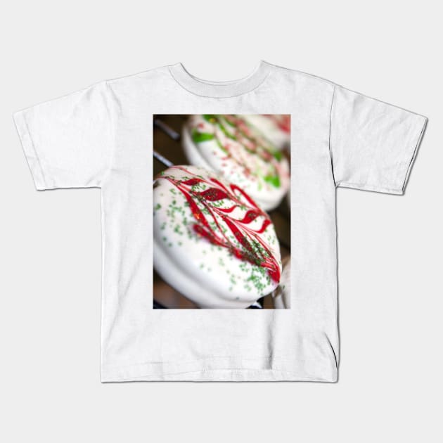 Christmas Sweets Kids T-Shirt by CWieDesign